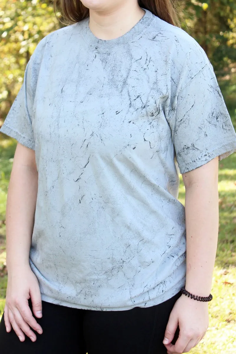 Distressed Heart Baseball Mama Comfort Colors Adult Heavyweight Color Blast Tee