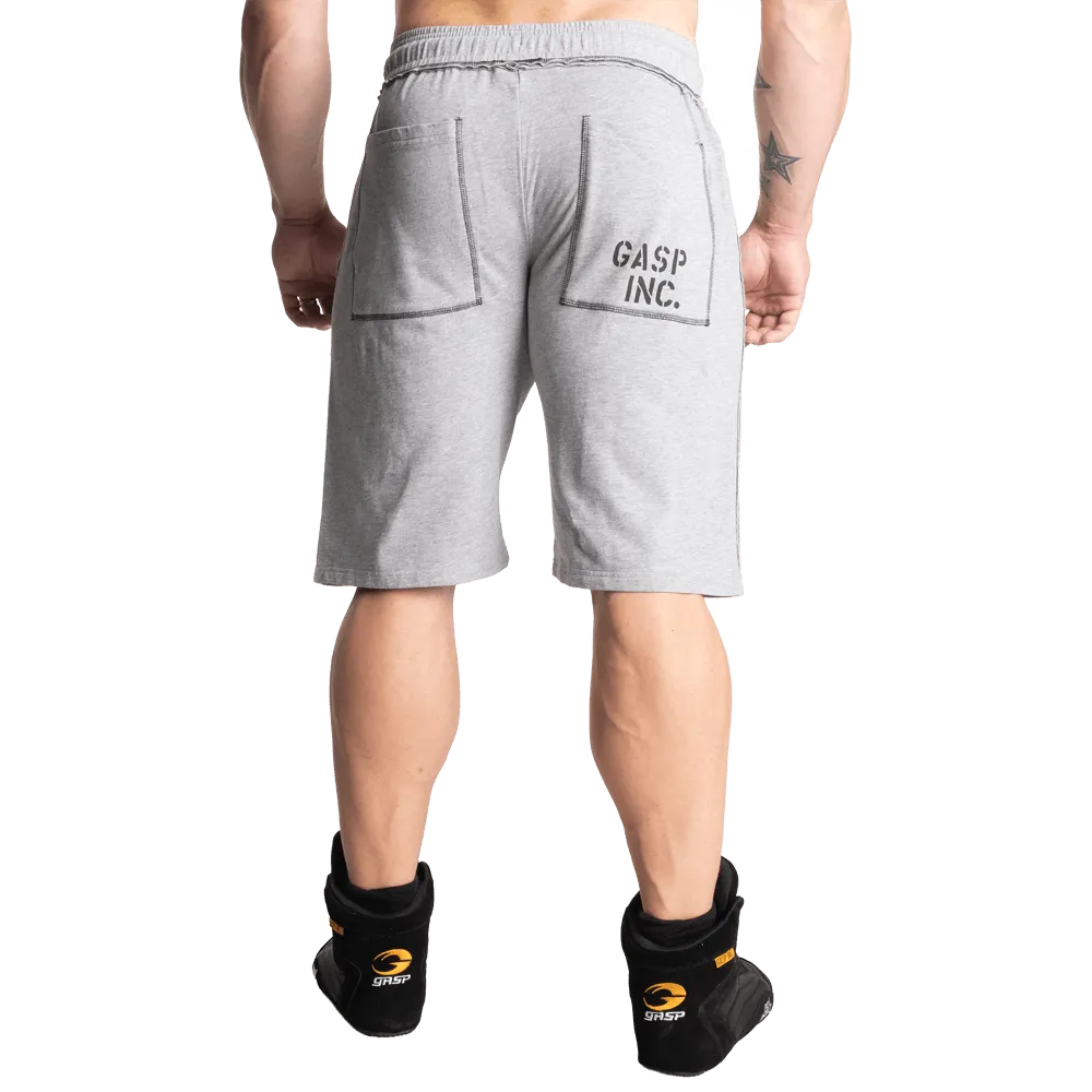 Division Sweatshorts - Light Grey Melange