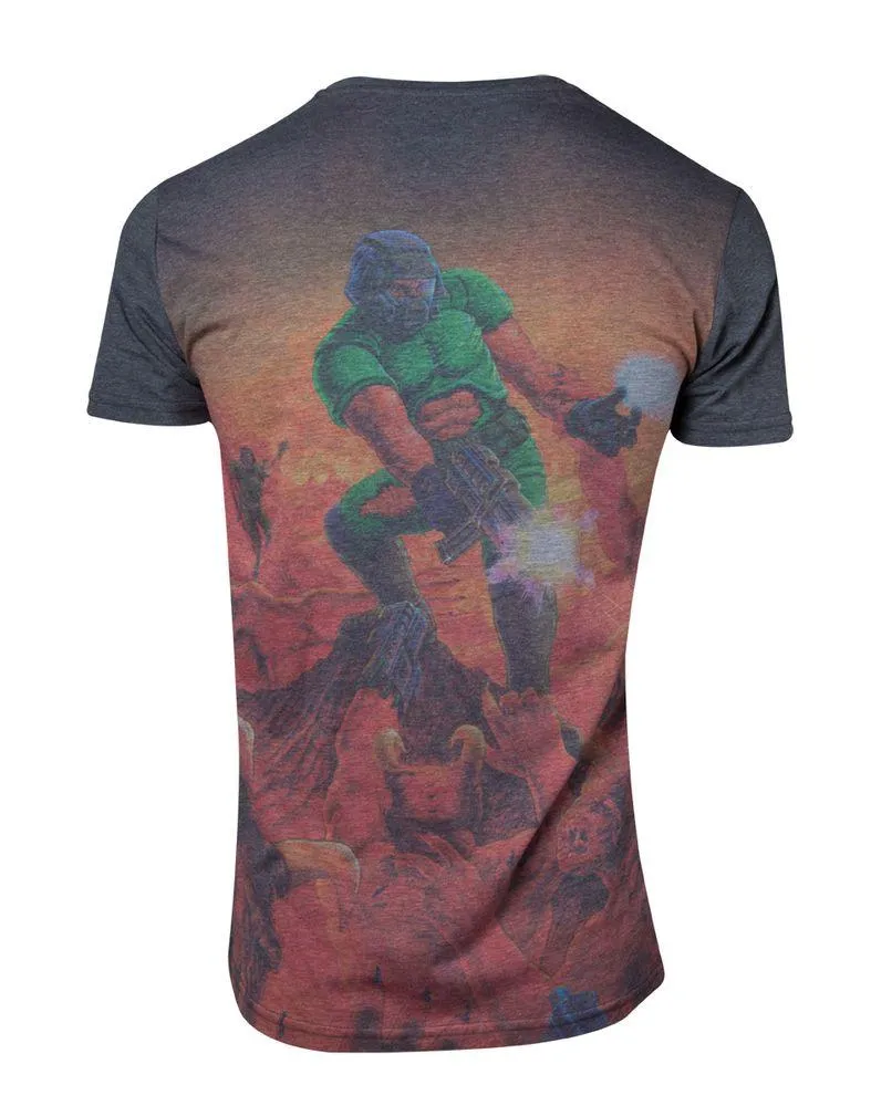 Doom - Box Art - T-Shirt