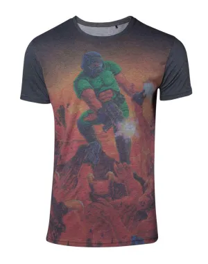 Doom - Box Art - T-Shirt