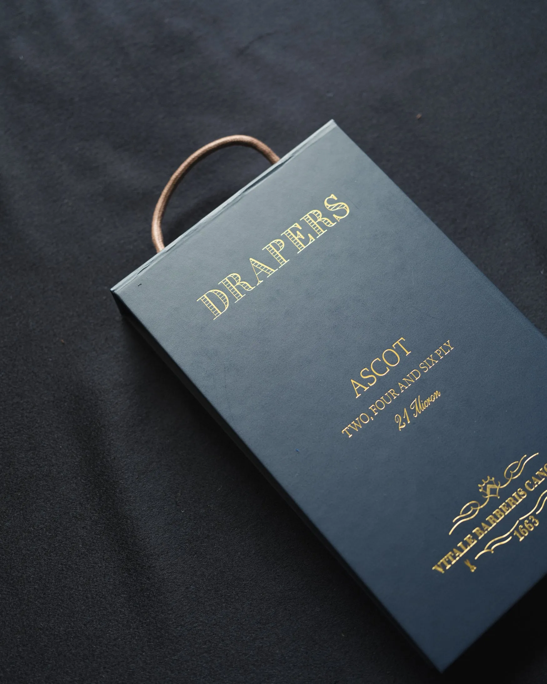 Drapers Ascot 4-Ply Dark Grey Trousers
