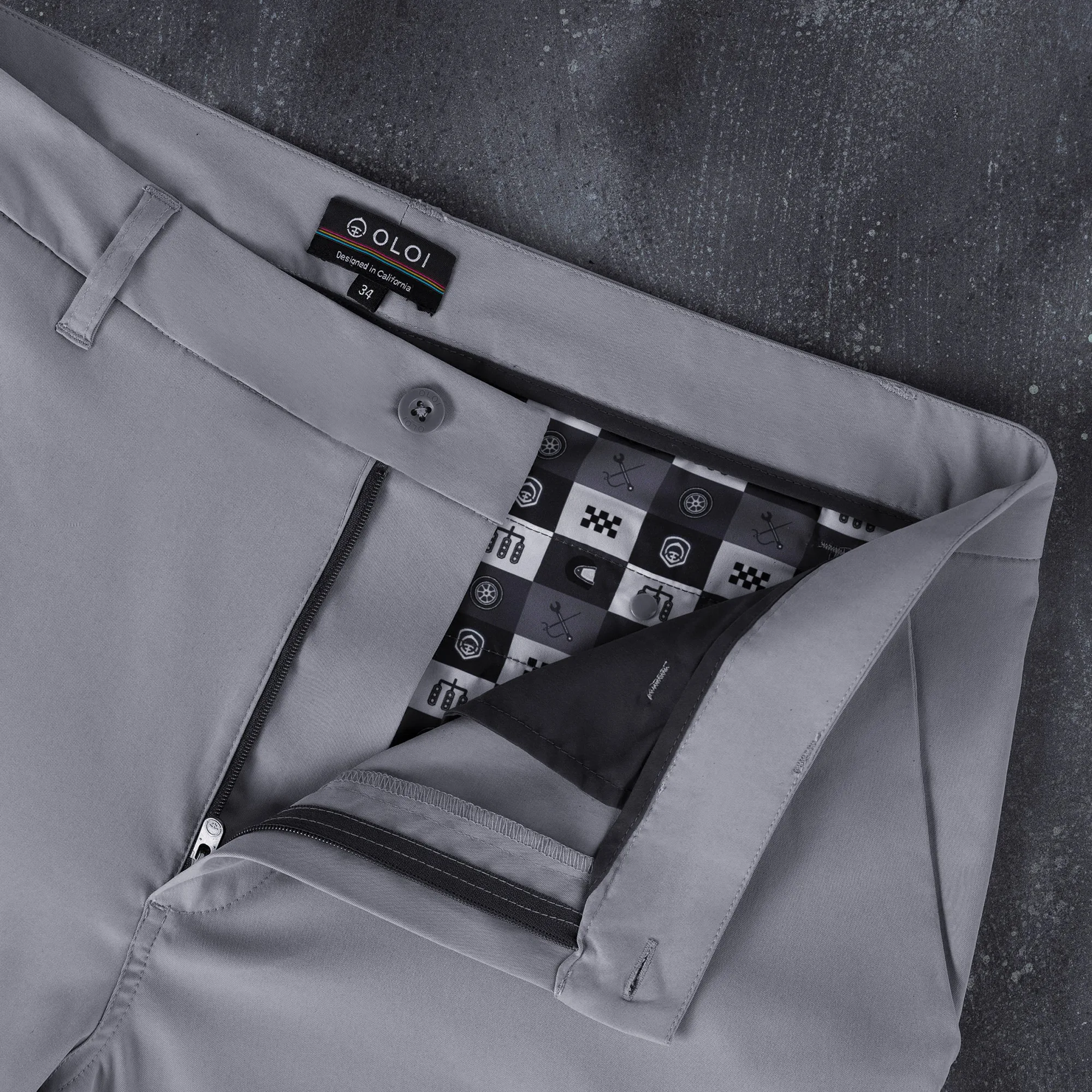 Drive Shorts - Light Grey