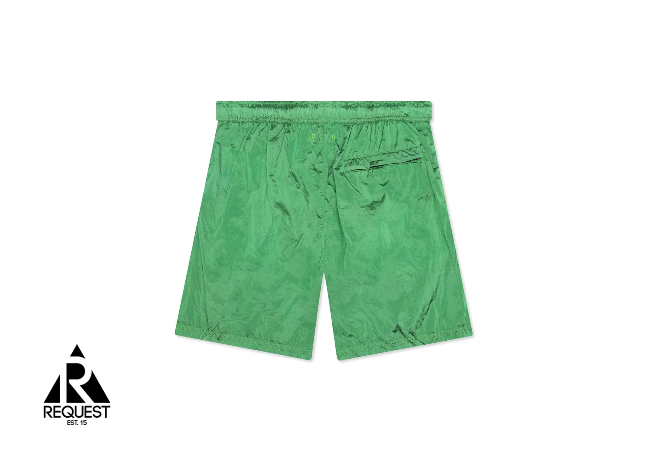 Econyl Regenerated Nylon Shorts "Light Green"