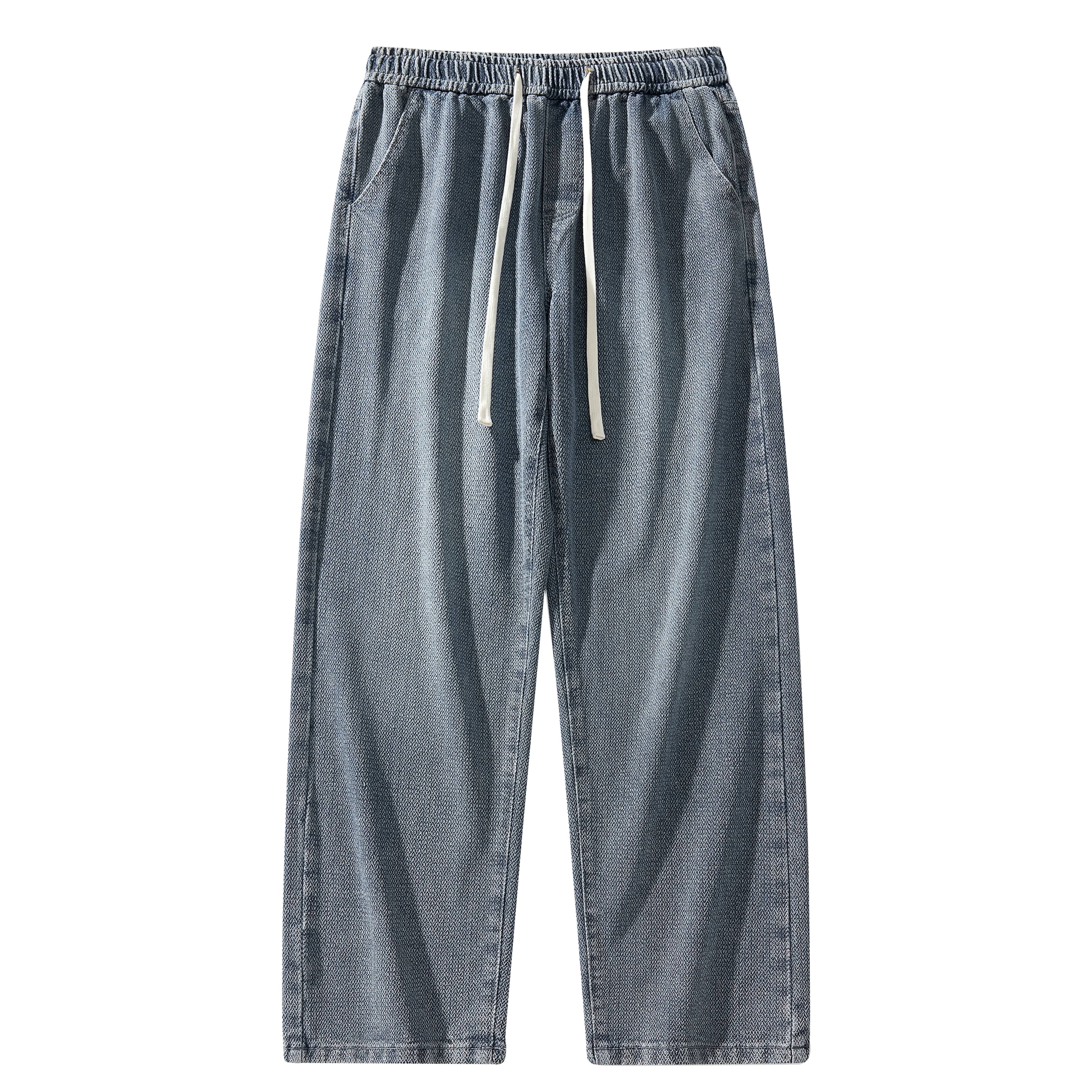 Elastic waist jeans-D91 | Inspanda