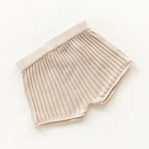 Essential Knit Shorts - Biscuit
