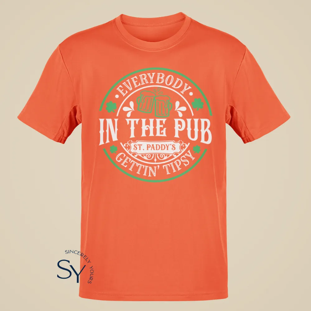 Everybody In The Pub Gettin' Tipsy Shirts
