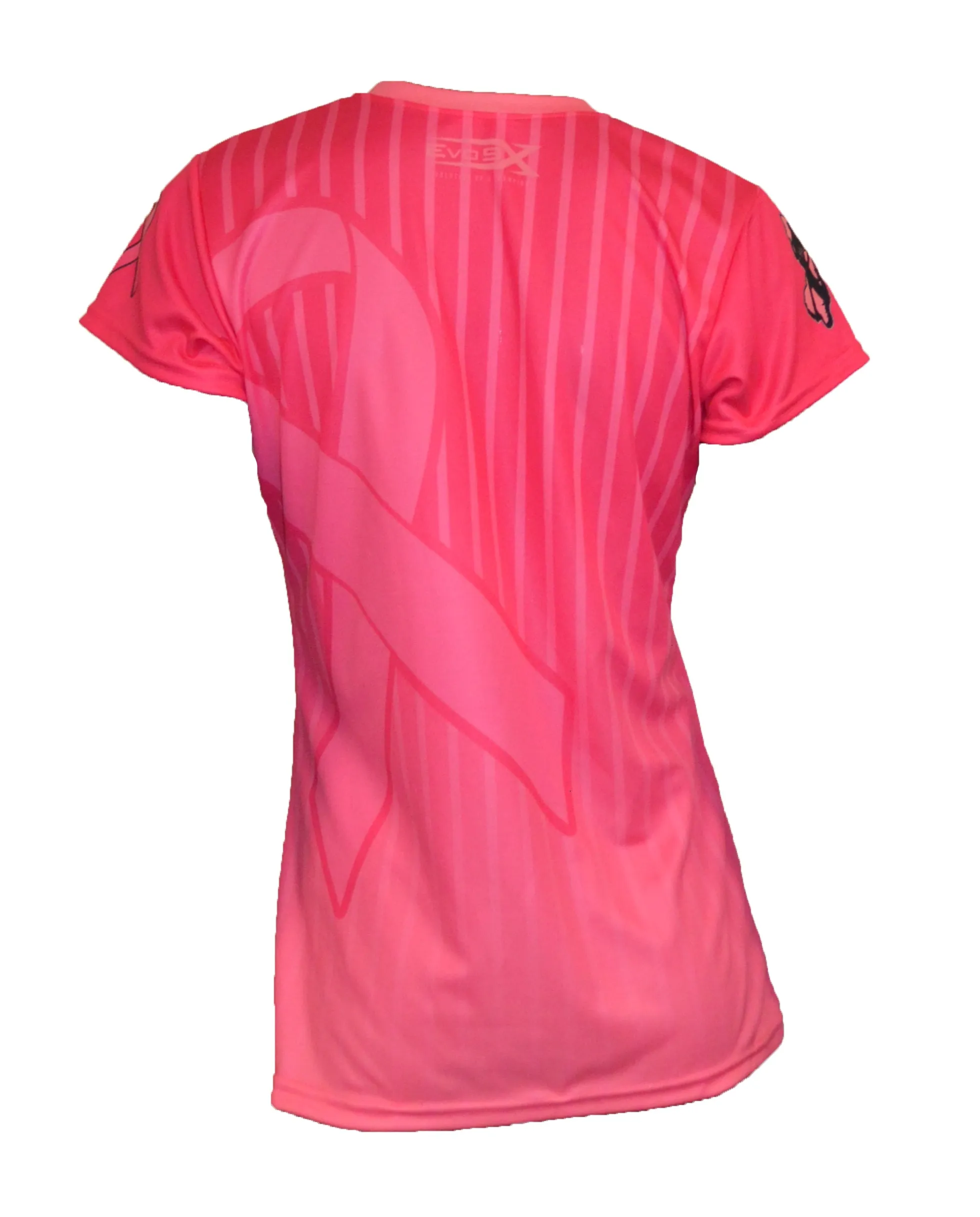 Evo9x FASTPITCH SOFTBALL Breast Cancer Awareness Shirt Pink