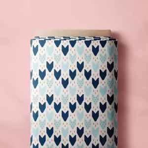 Fabric Cotton Poplin - Valentine Chevron