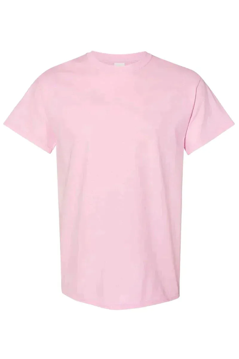 Faux Embroidery Candy Hearts Transfer Short Sleeve Relaxed Fit T-Shirt