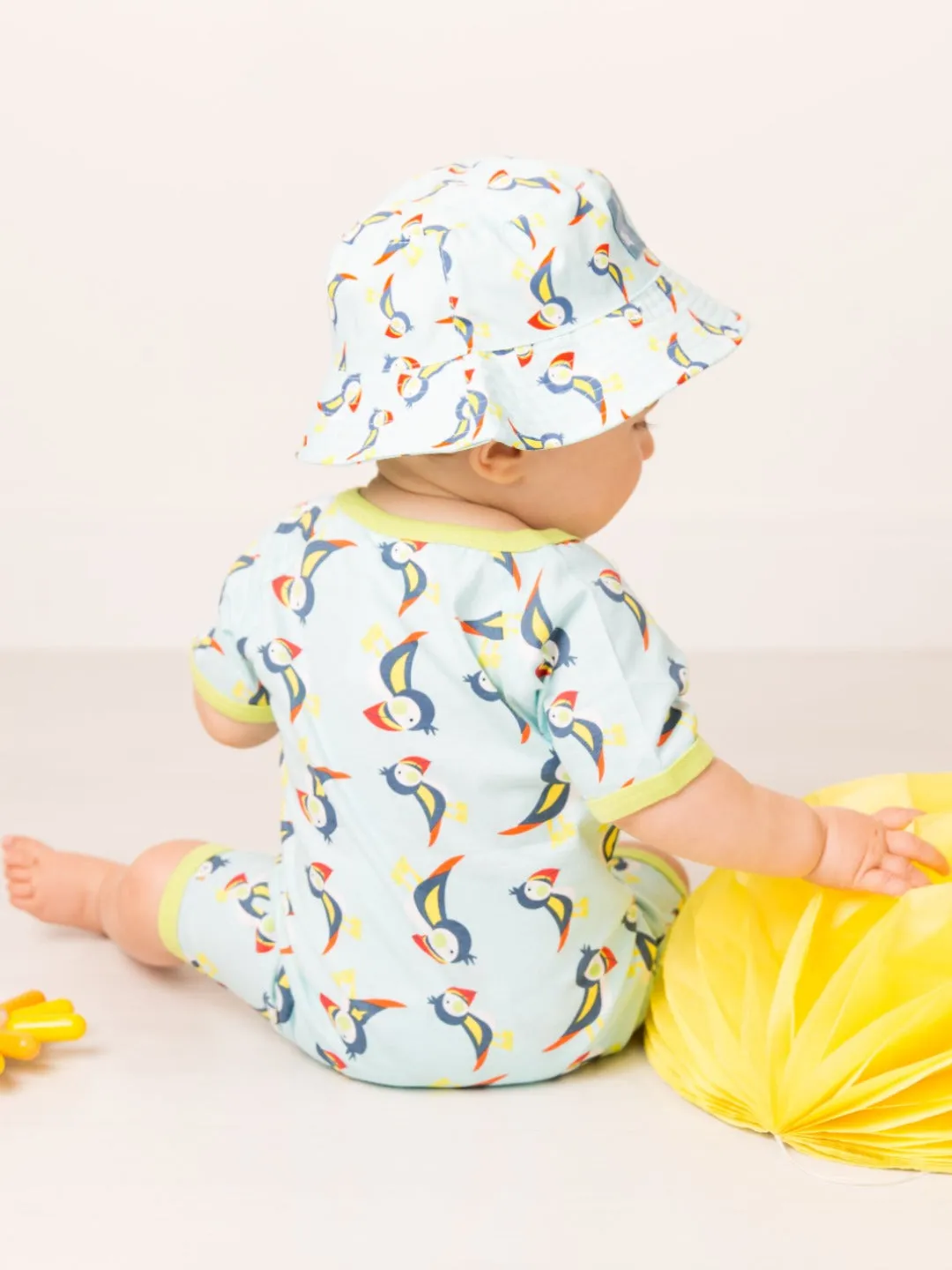 Finley the Puffin Summer Hat