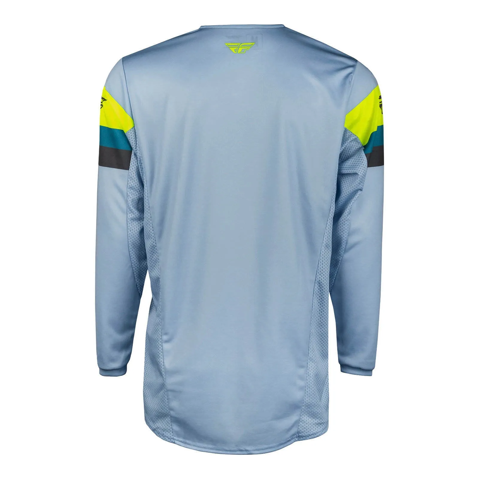 Fly Racing 2024 Kinetic Prix Jersey - Ice Grey / Charcoal / Hi-Vis