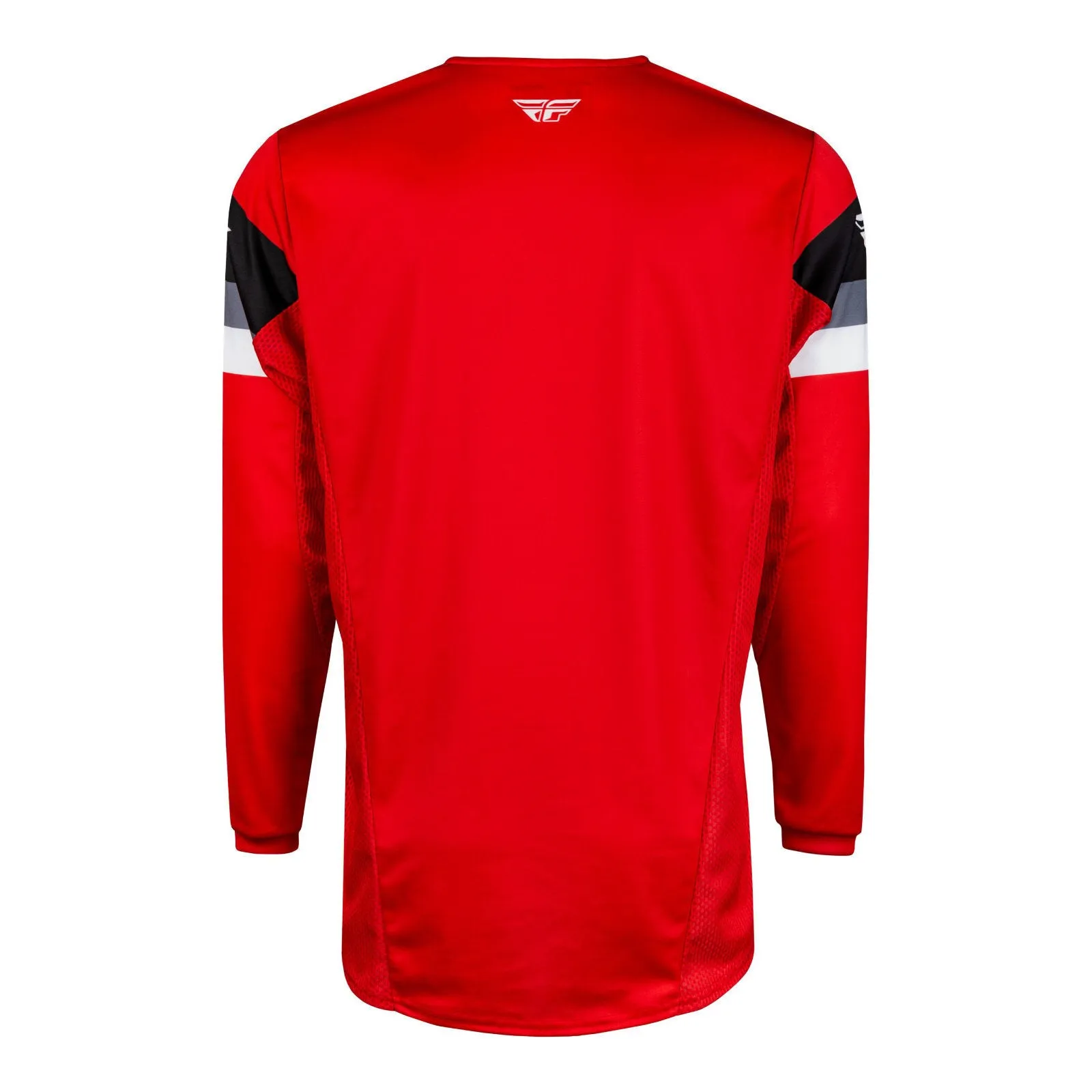 Fly Racing 2024 Youth Kinetic Prix Jersey - Red / White / Grey