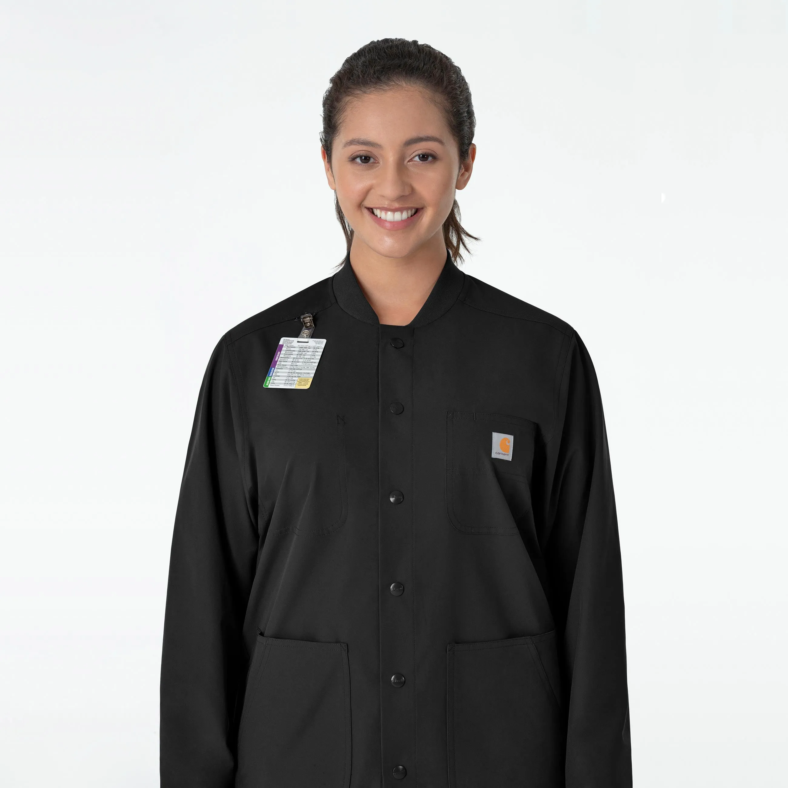 Force Essentials C85013 Unisex Chore Coat Black