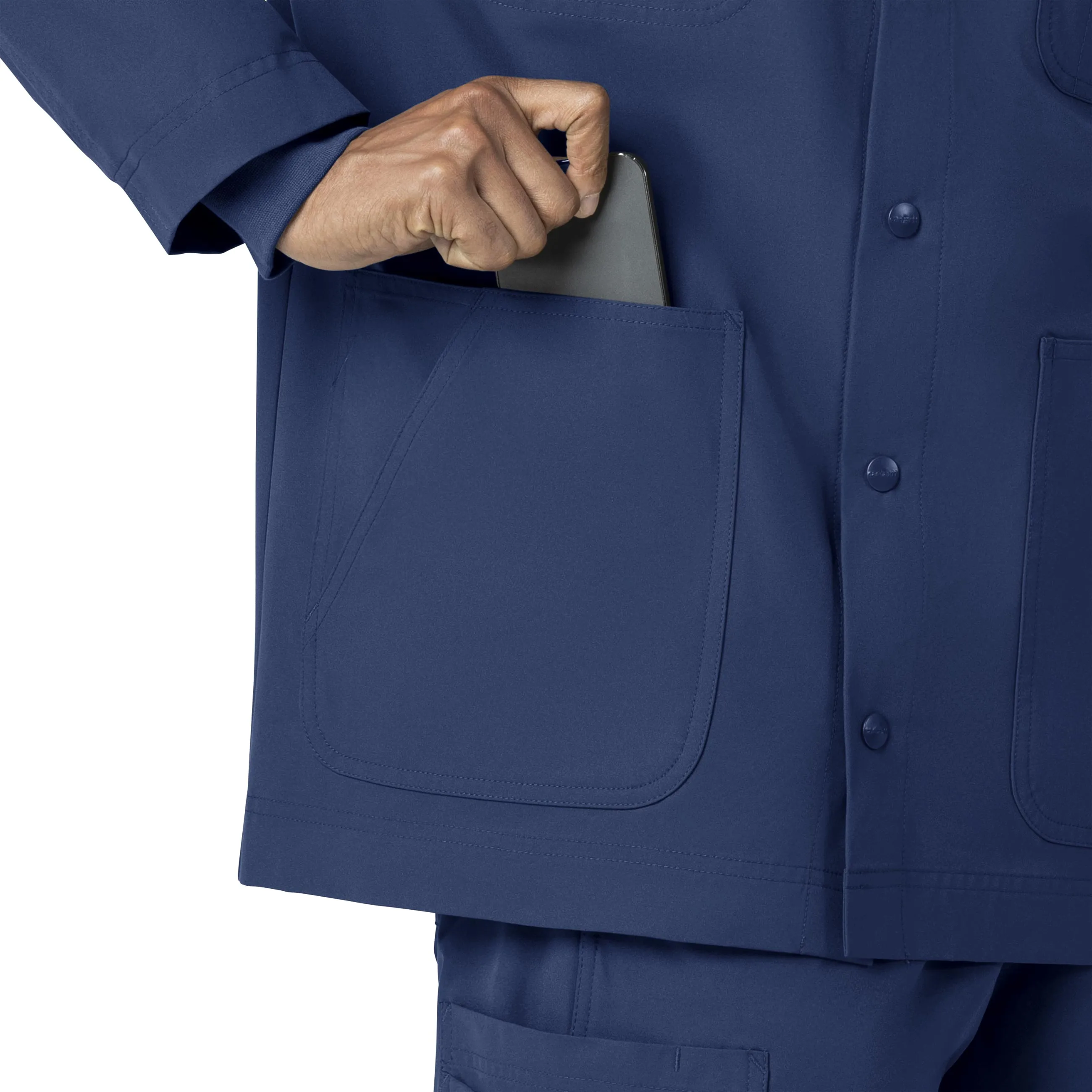 Force Essentials C85013 Unisex Chore Coat Navy