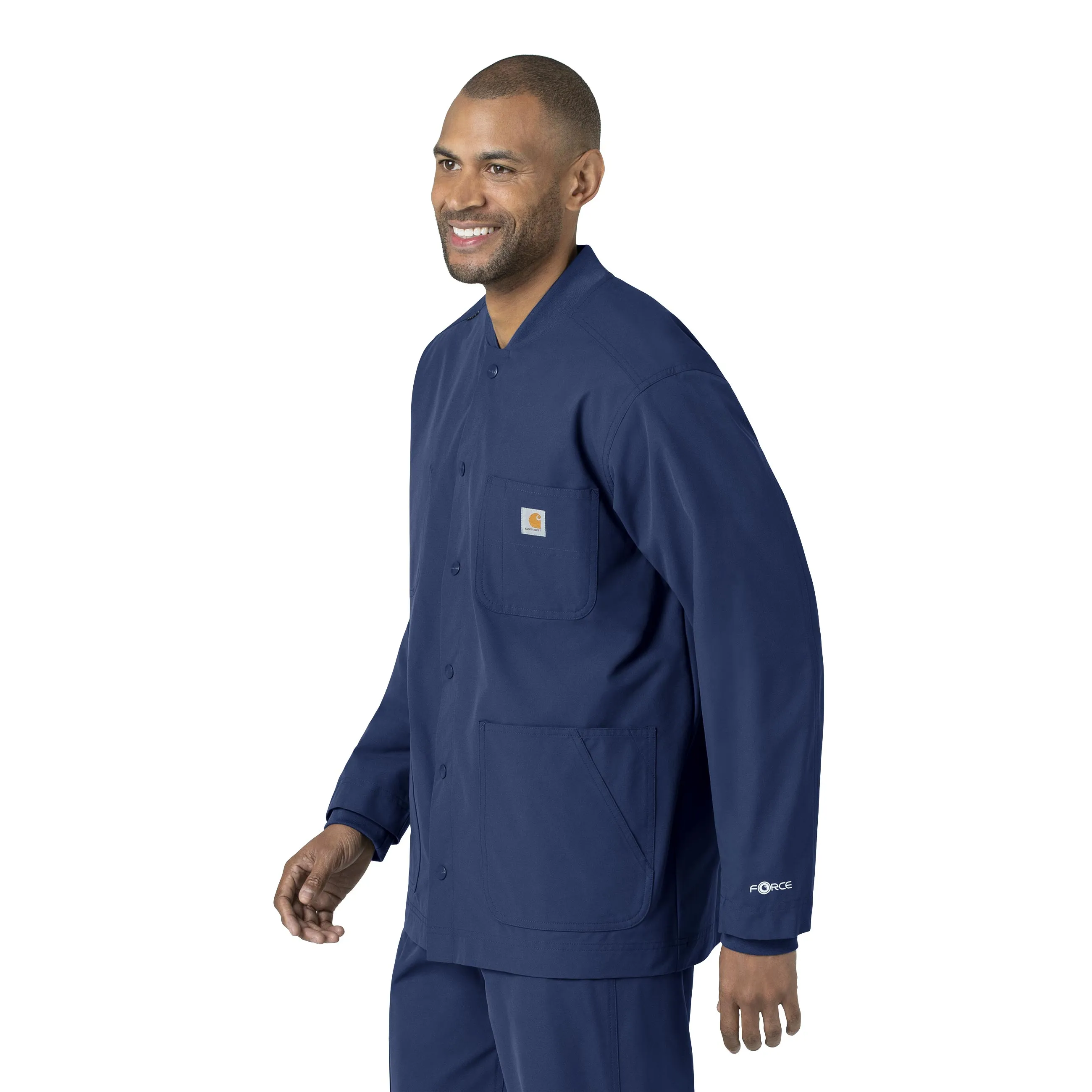 Force Essentials C85013 Unisex Chore Coat Navy
