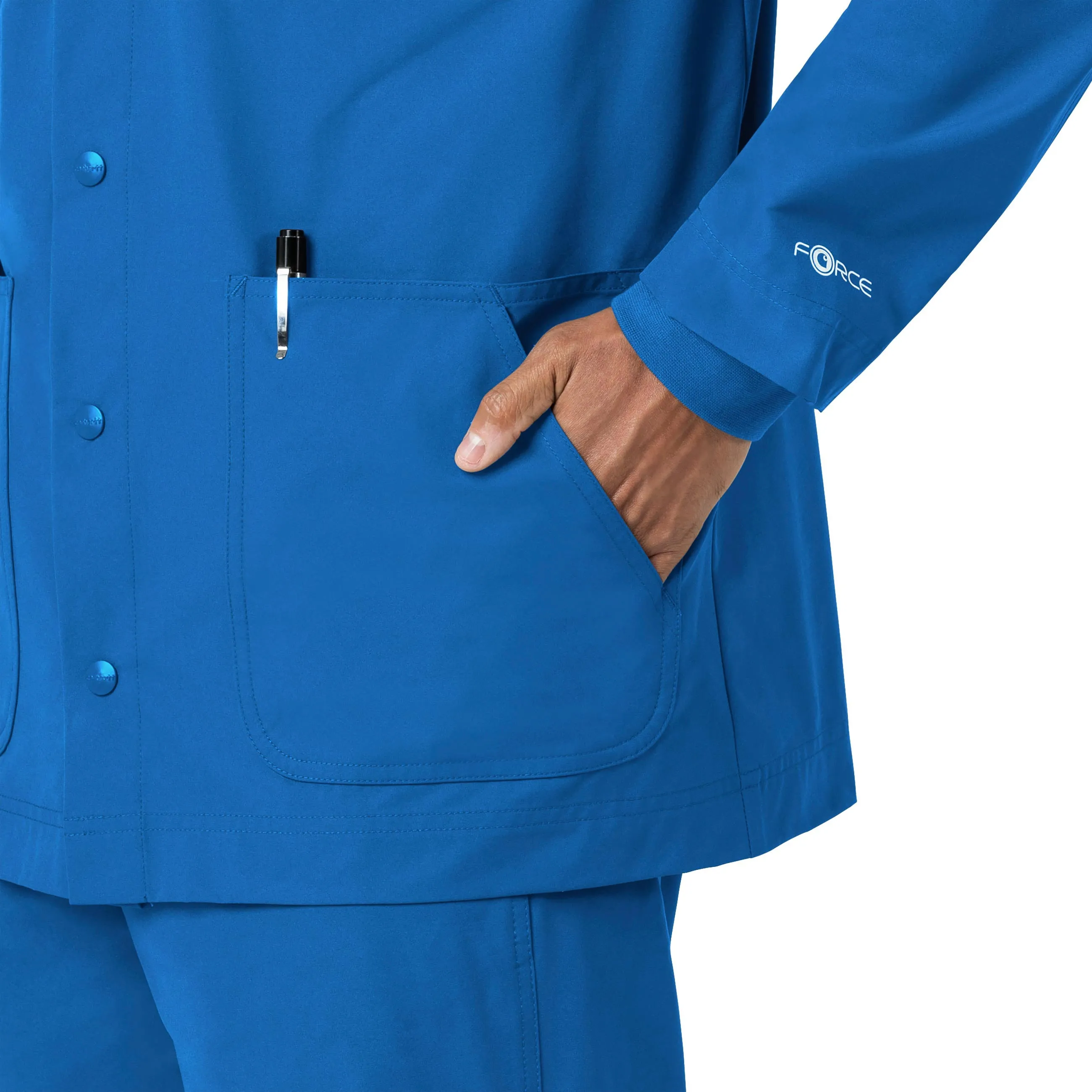 Force Essentials C85013 Unisex Chore Coat Royal