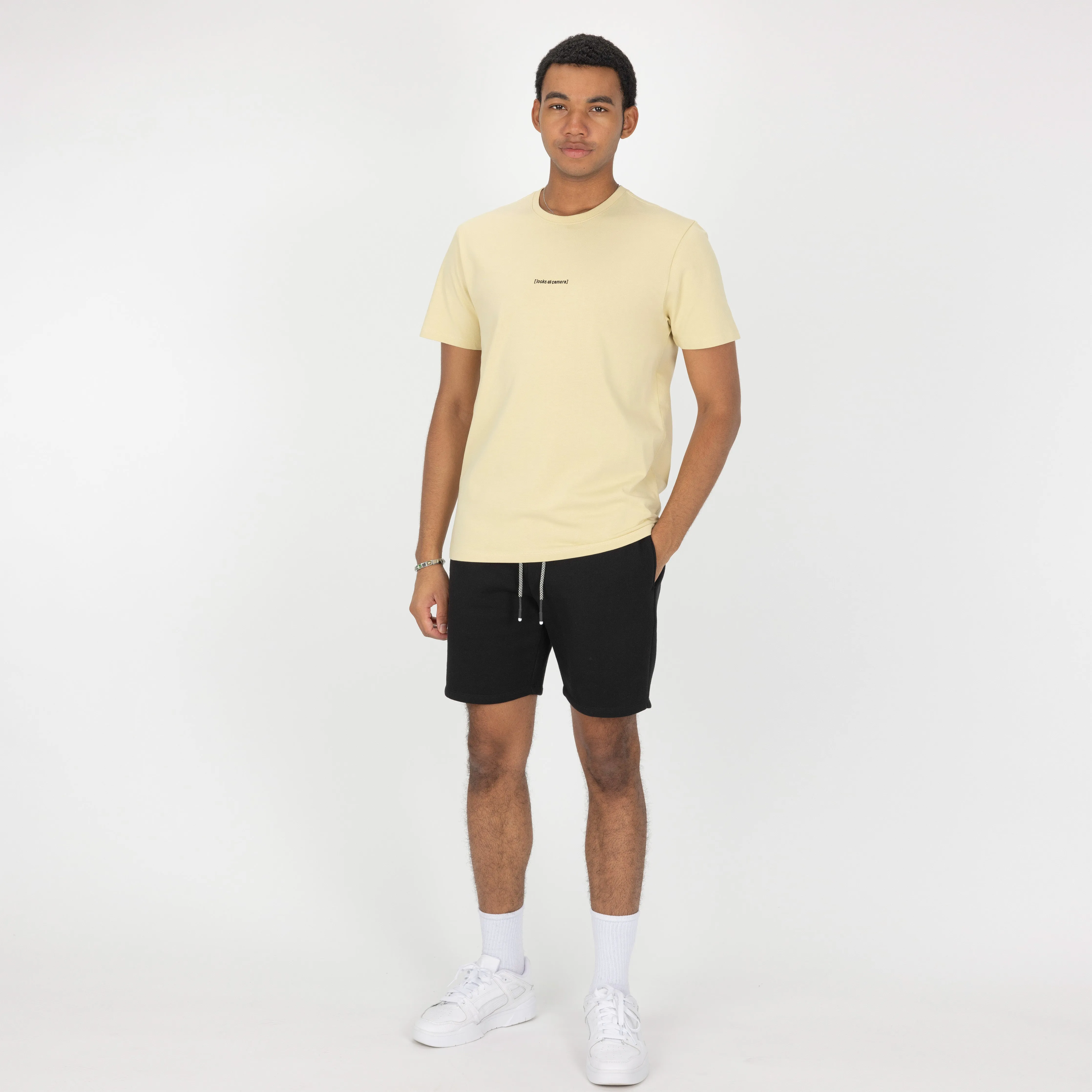Gender Neutral Premium Fleece Shorts - Black