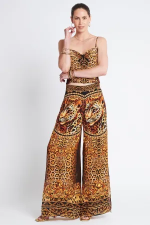 GOLDEN LADY PALAZZO PANTS