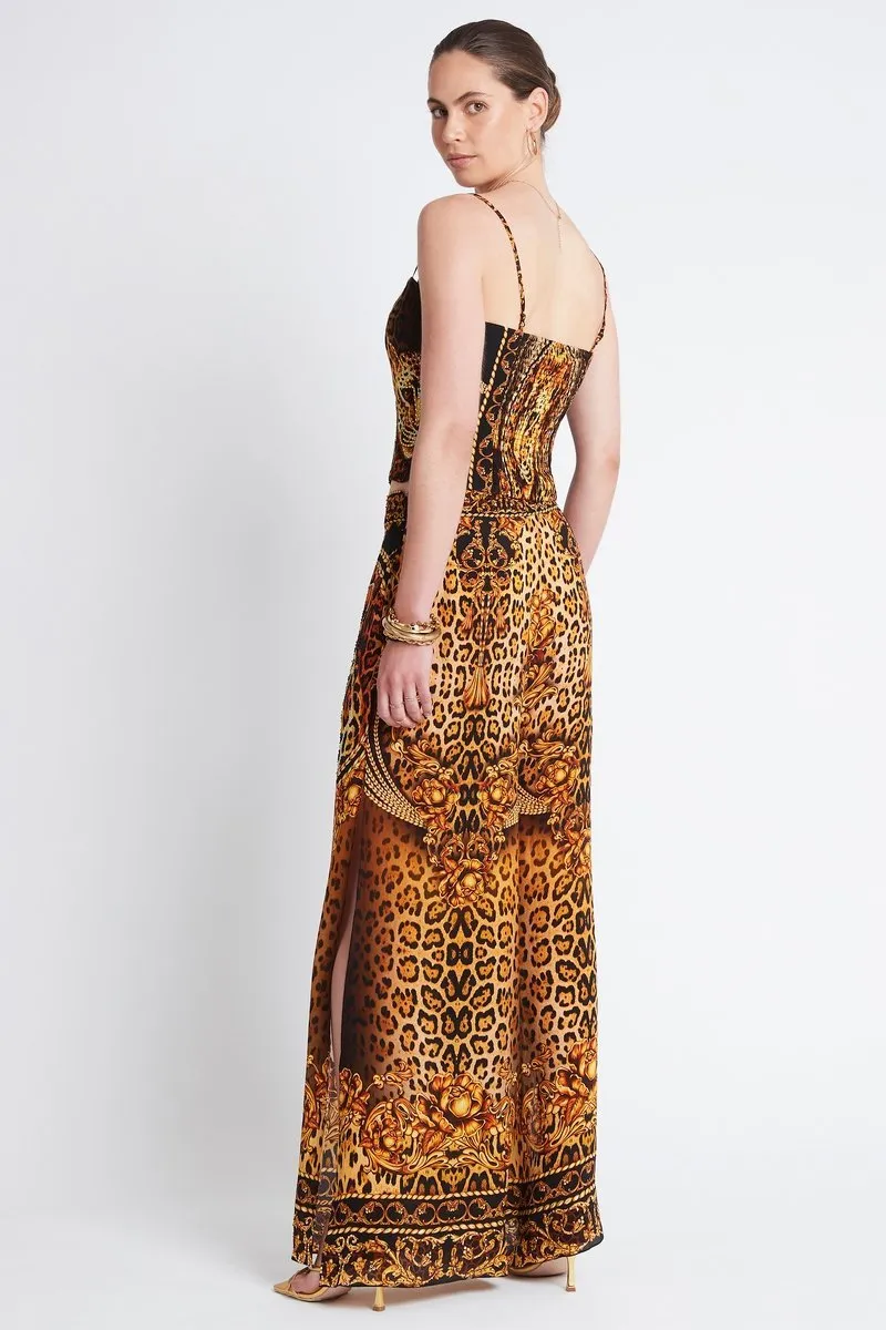 GOLDEN LADY PALAZZO PANTS
