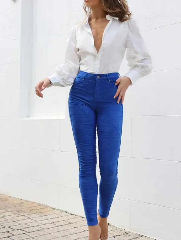 Grace Cobalt Jeggings