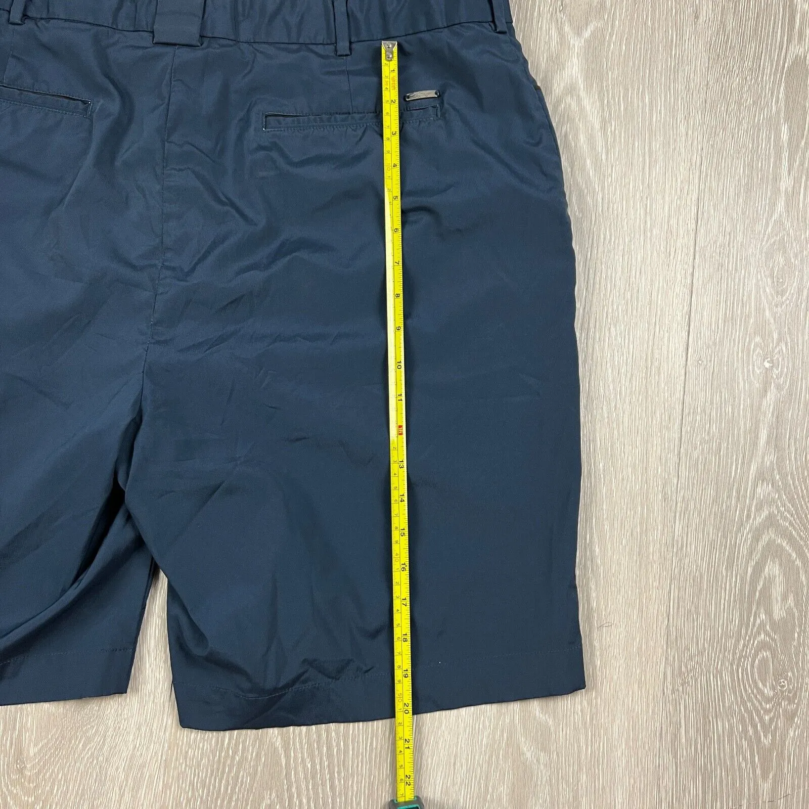 Greg Norman Mens Navy Golf Shorts Size 40