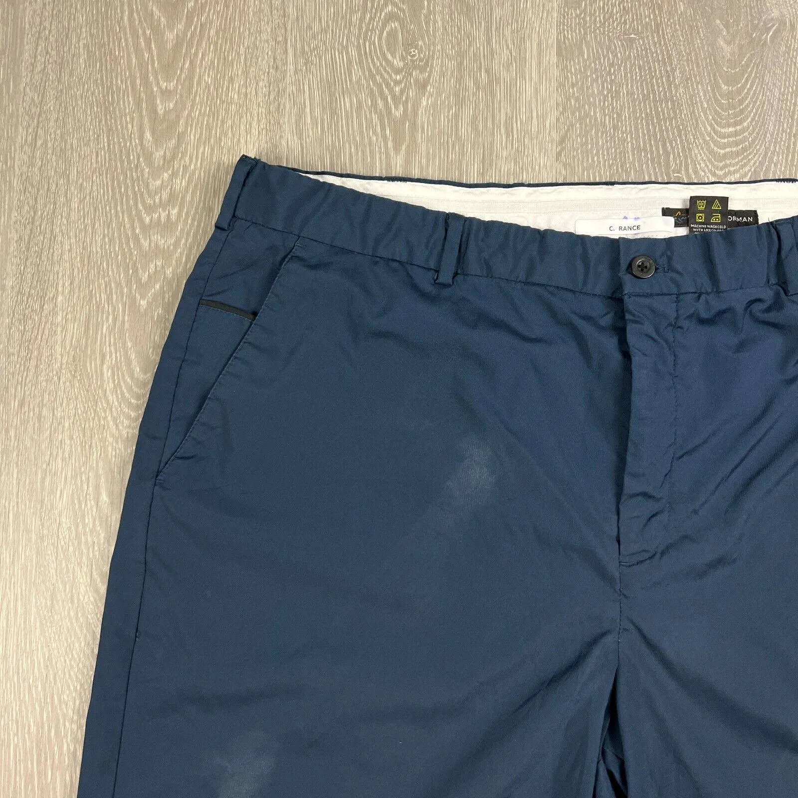 Greg Norman Mens Navy Golf Shorts Size 40