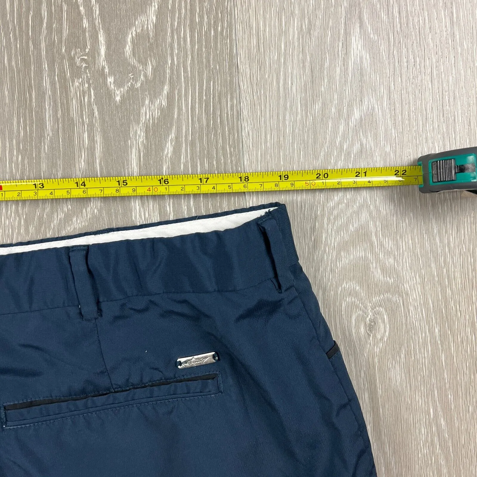 Greg Norman Mens Navy Golf Shorts Size 40