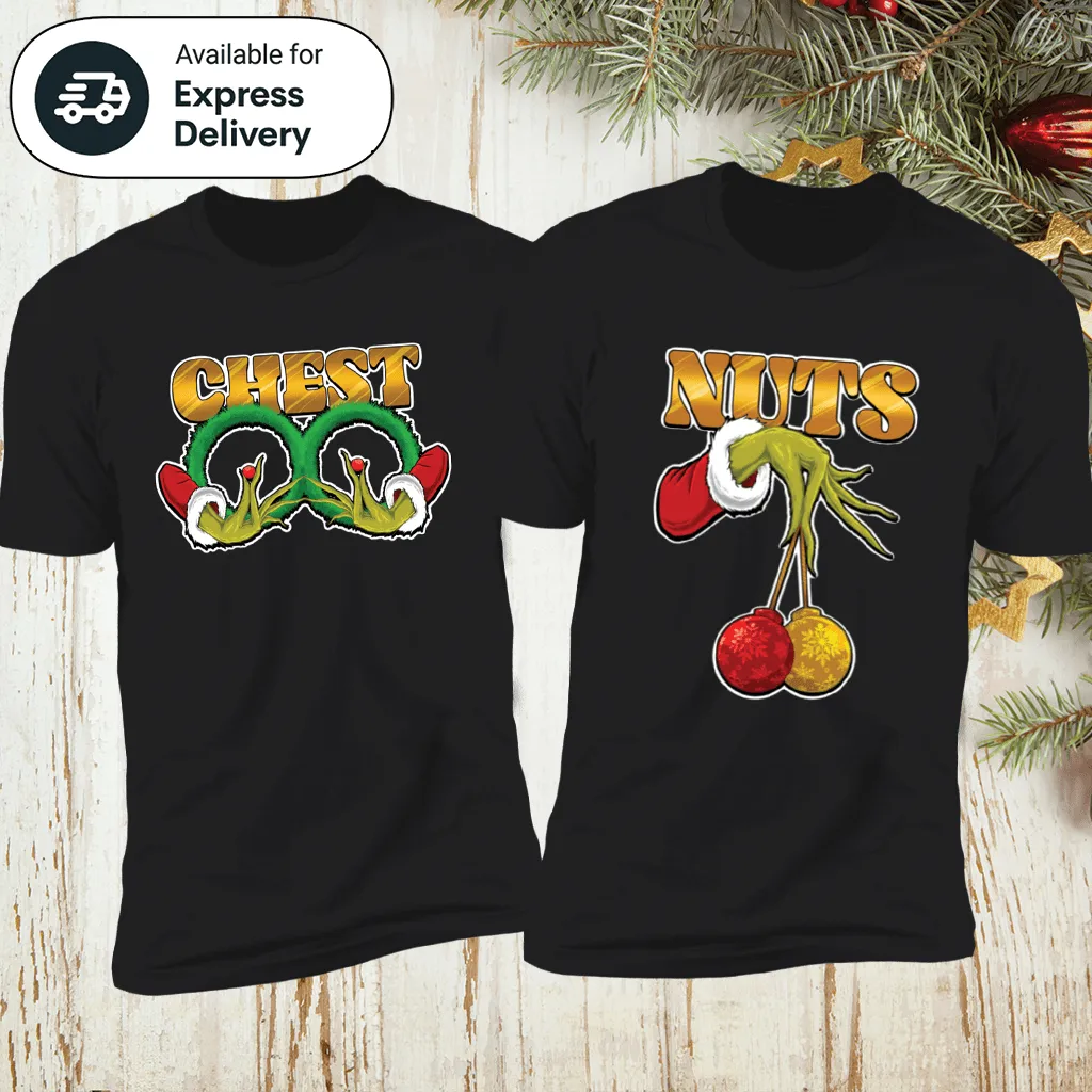 Grinch Chestnuts Christmas Tees