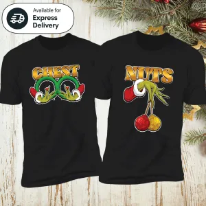 Grinch Chestnuts Christmas Tees