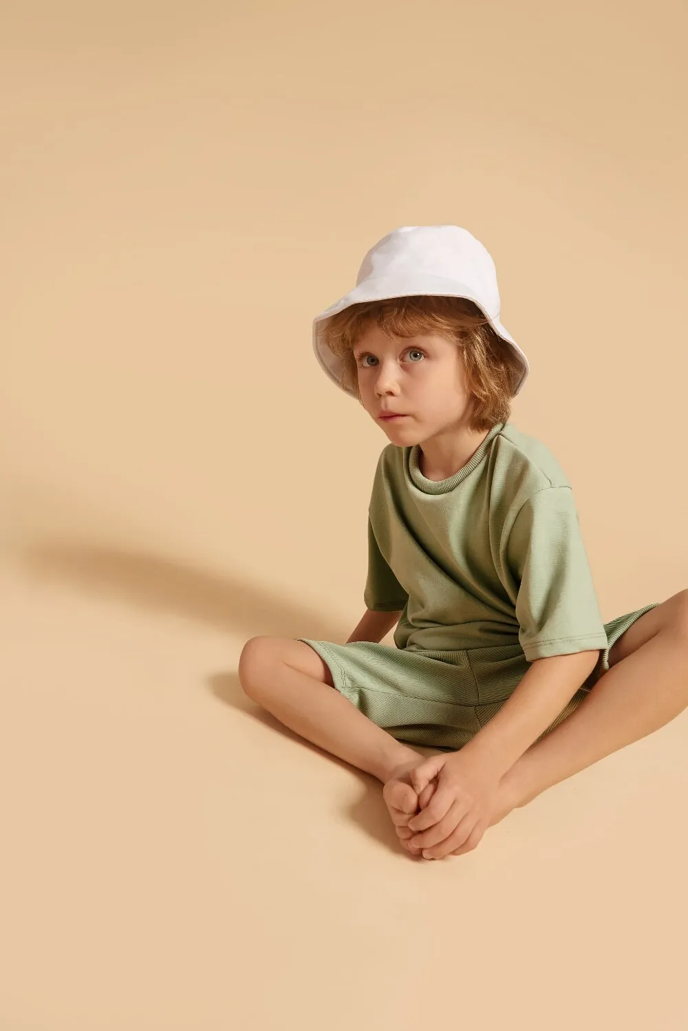 Grow With Me Biker Shorts | Minted Sage Rib