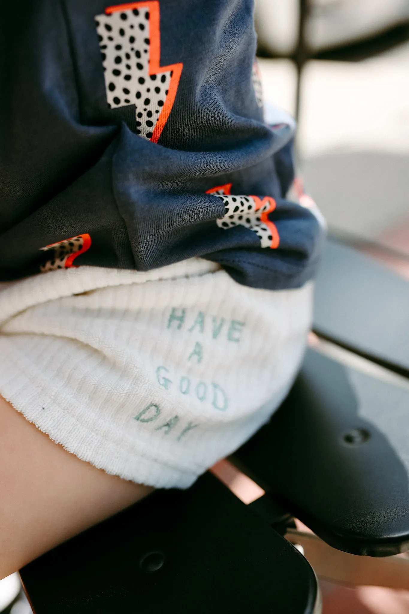 Have a Good Day Terry Shorts (Unisex)