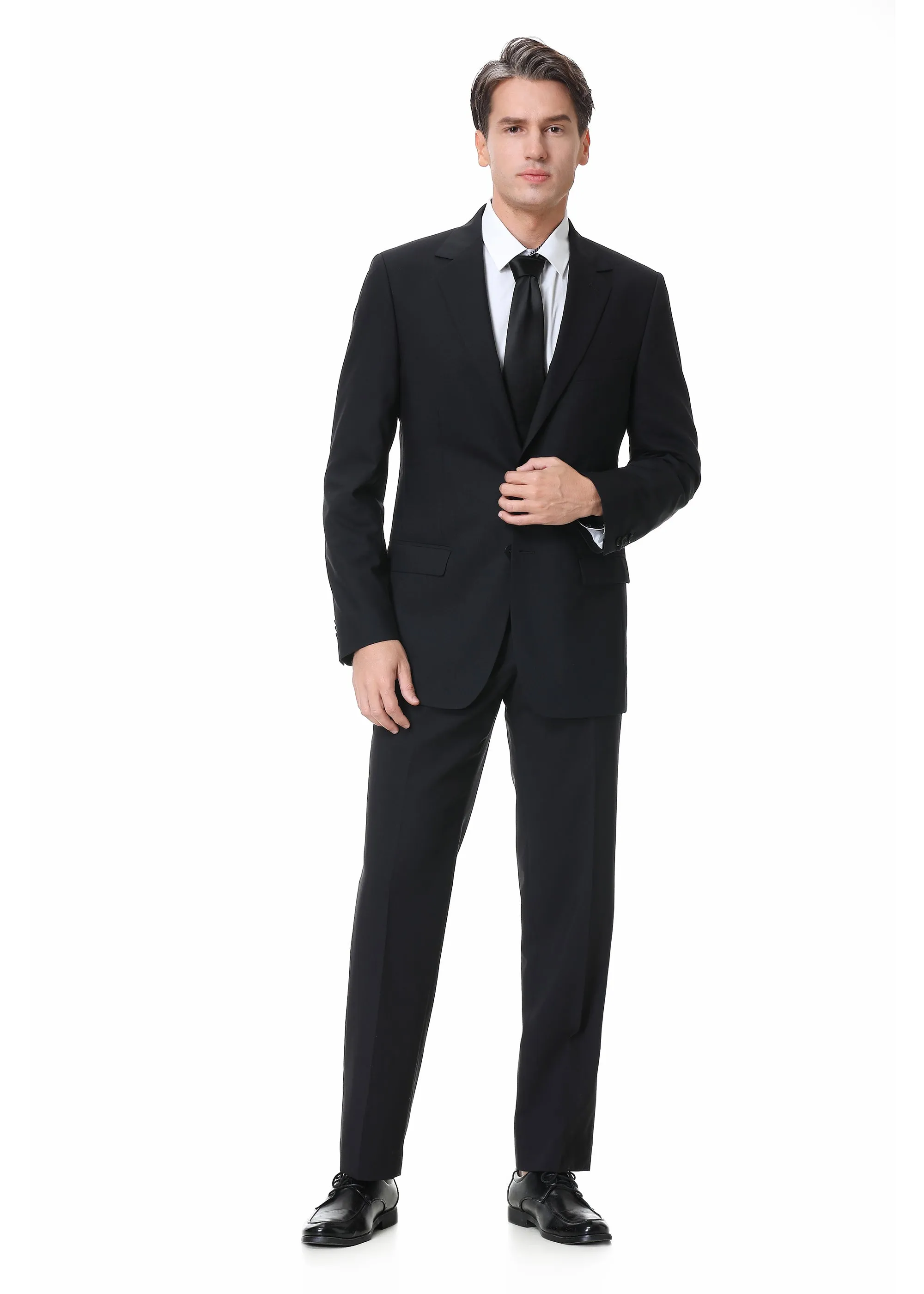 Hechter Paris Modern Fit Wool Suit