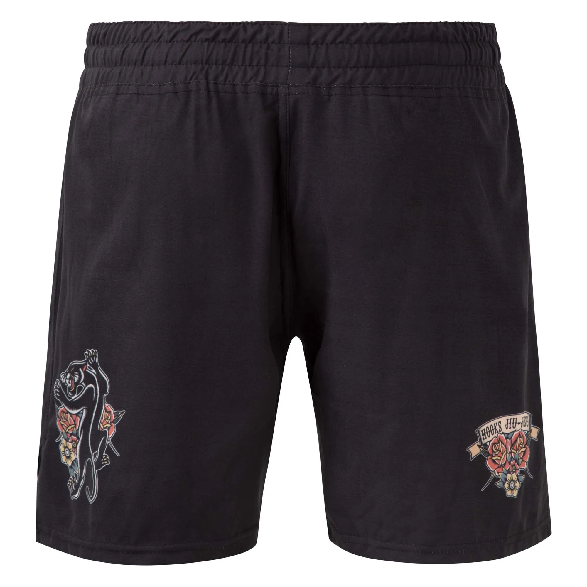 Hooks BJJ Grappling Shorts - Pantera Negra