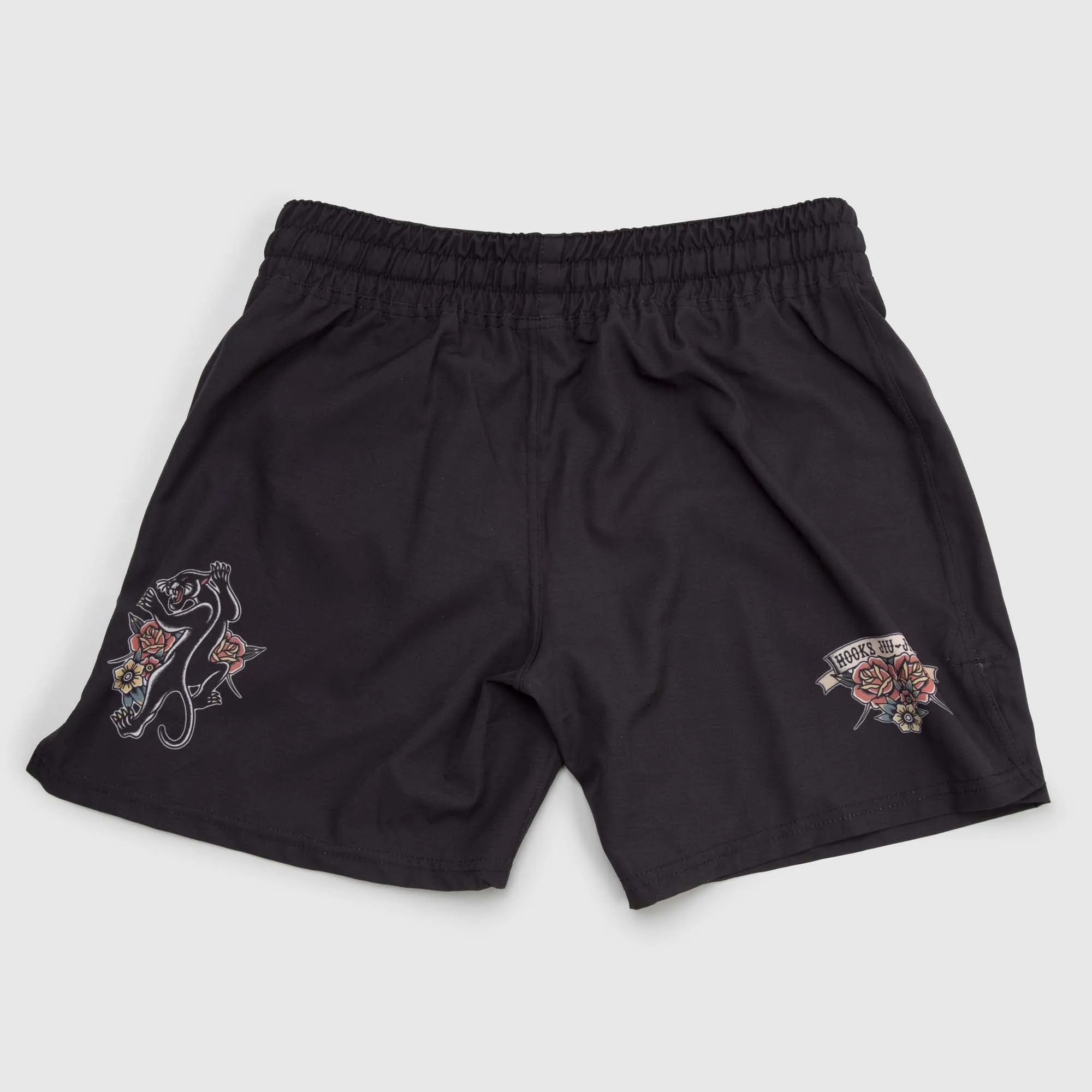 Hooks BJJ Grappling Shorts - Pantera Negra