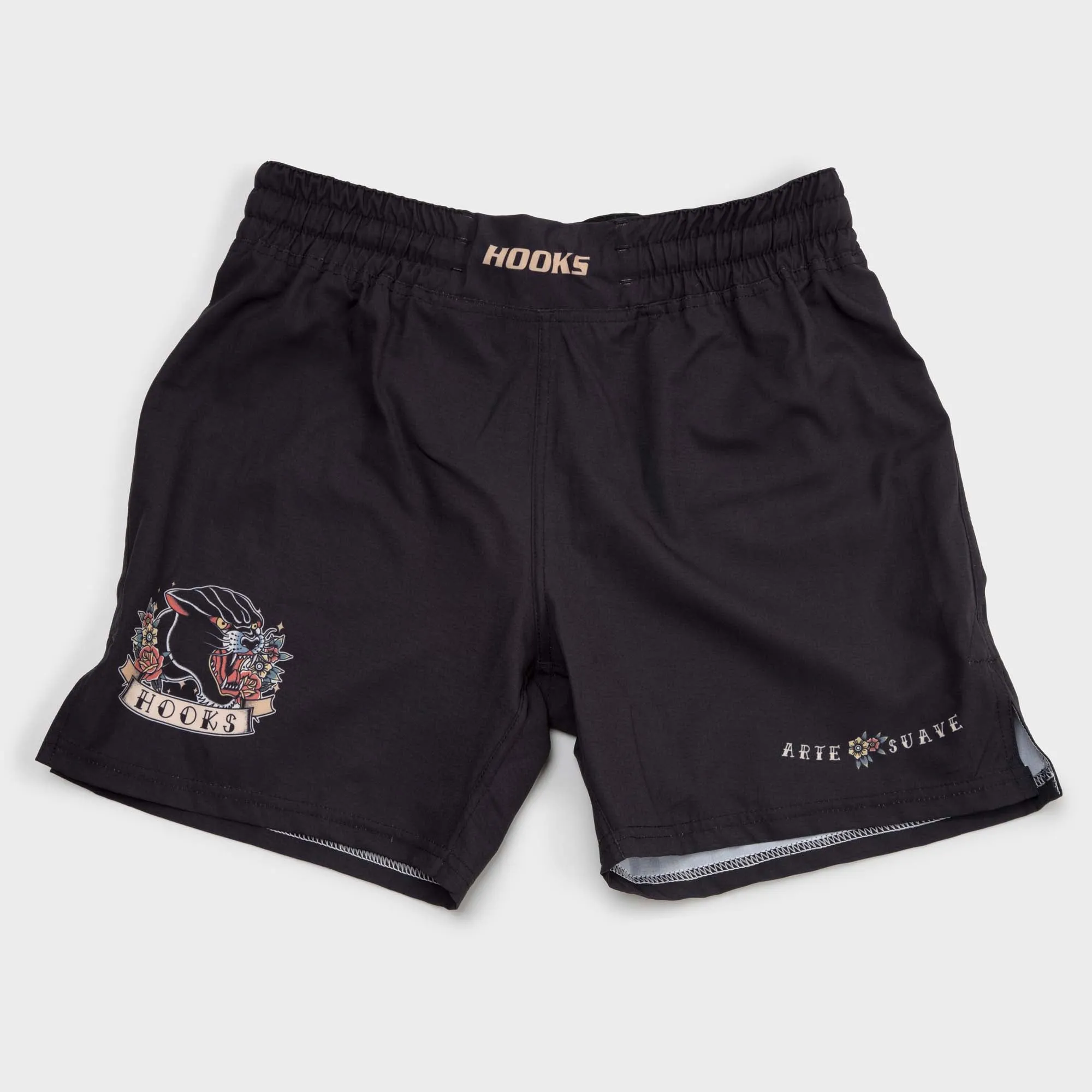 Hooks BJJ Grappling Shorts - Pantera Negra