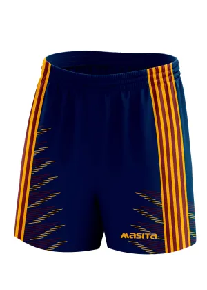 Hydro Gaelic Shorts Navy/Maroon/Amber Adult