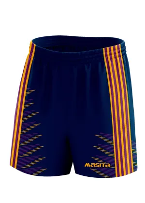 Hydro Gaelic Shorts Navy/Purple/Amber Kids