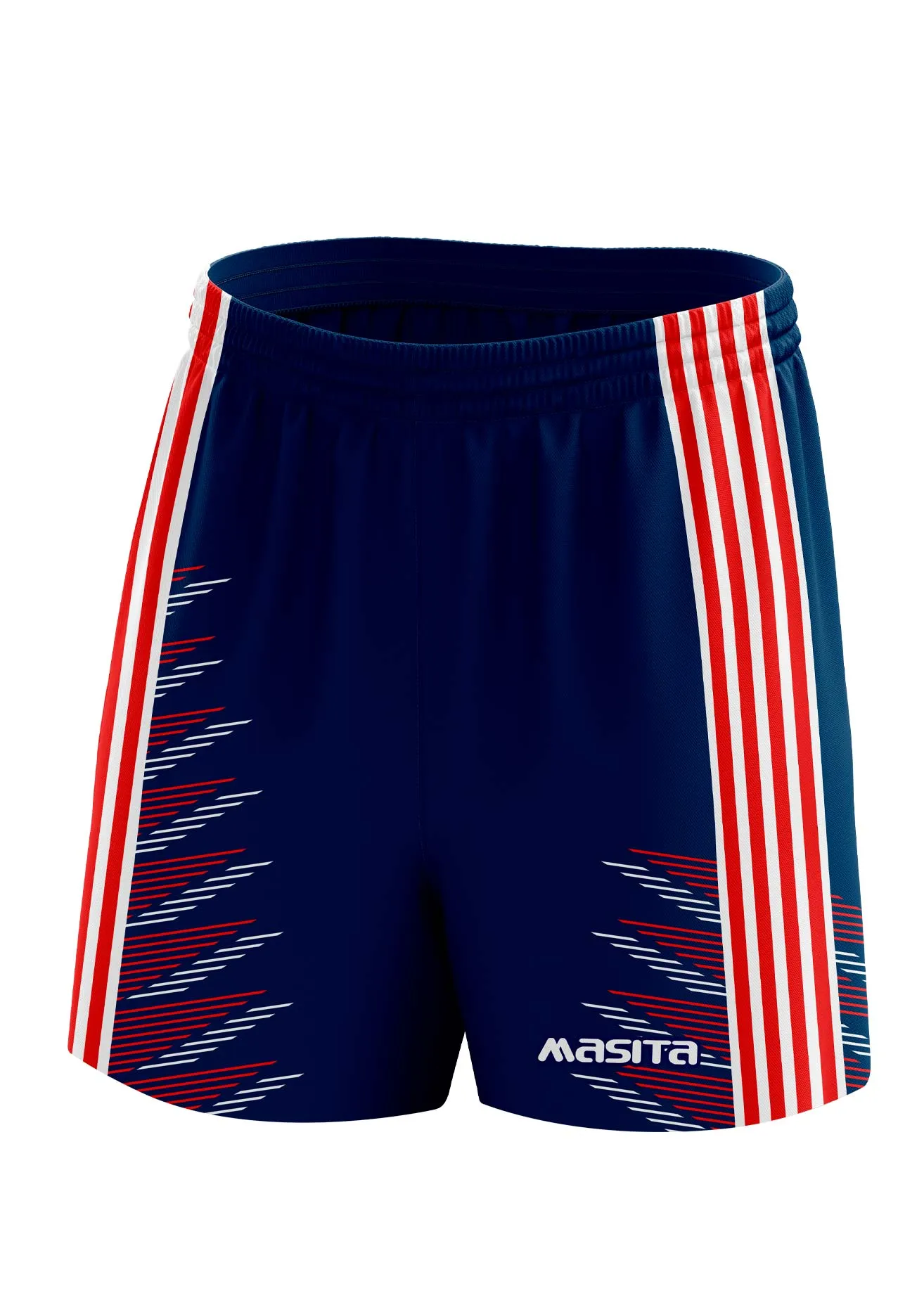 Hydro Gaelic Shorts Navy/Red/White Kids