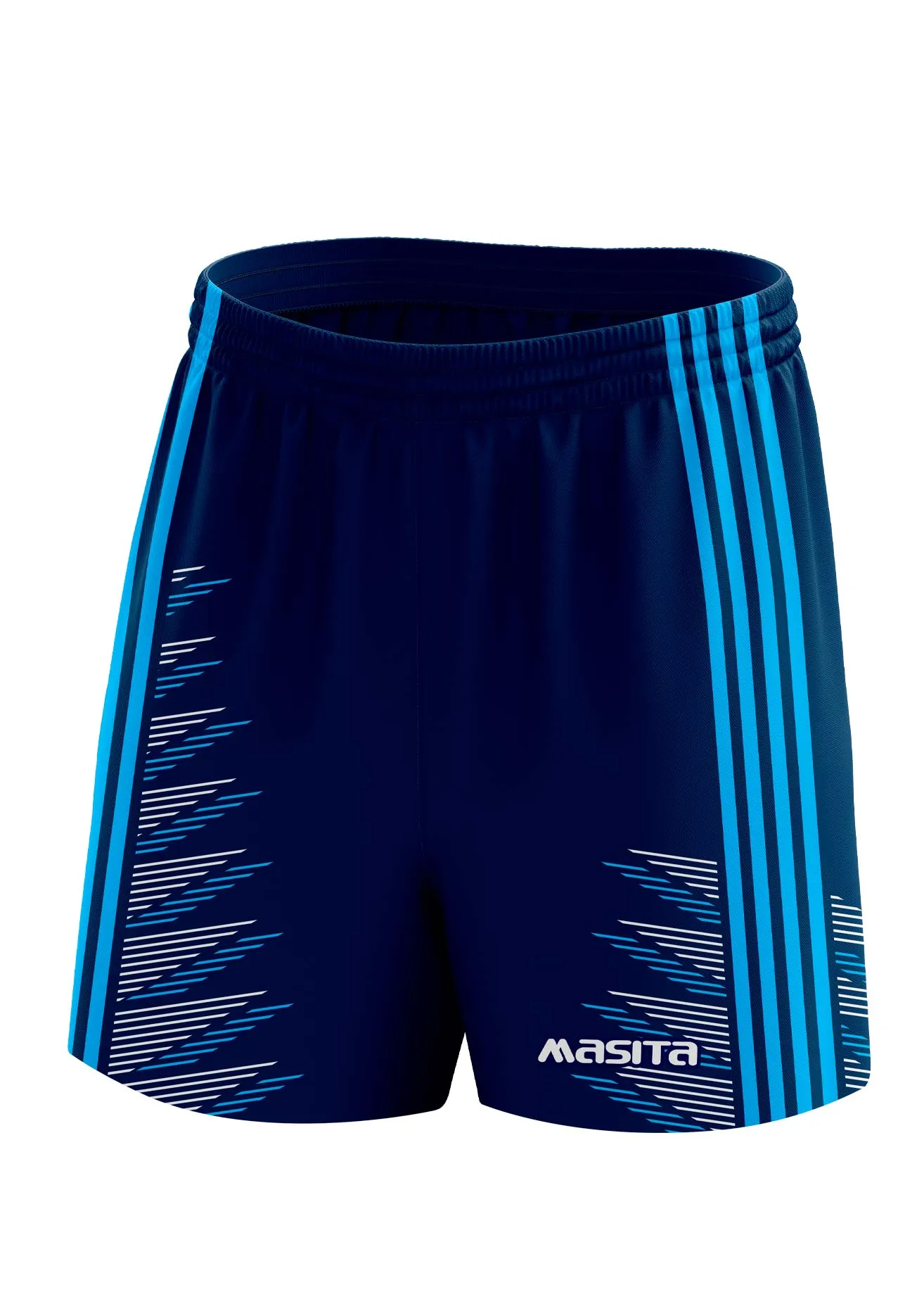 Hydro Gaelic Shorts Navy/Sky Blue/White Kids