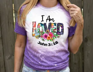 I am Loved Distressed Tee