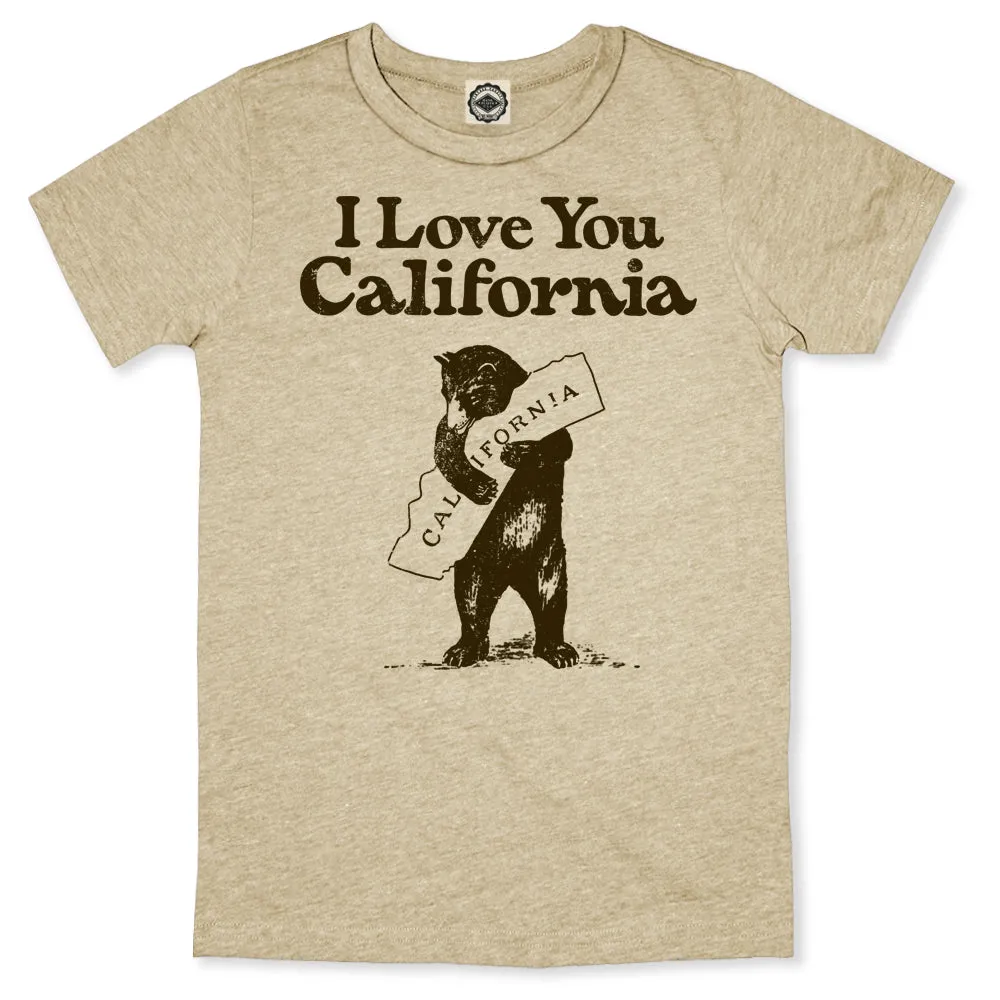 I Love You California Kid's Tee