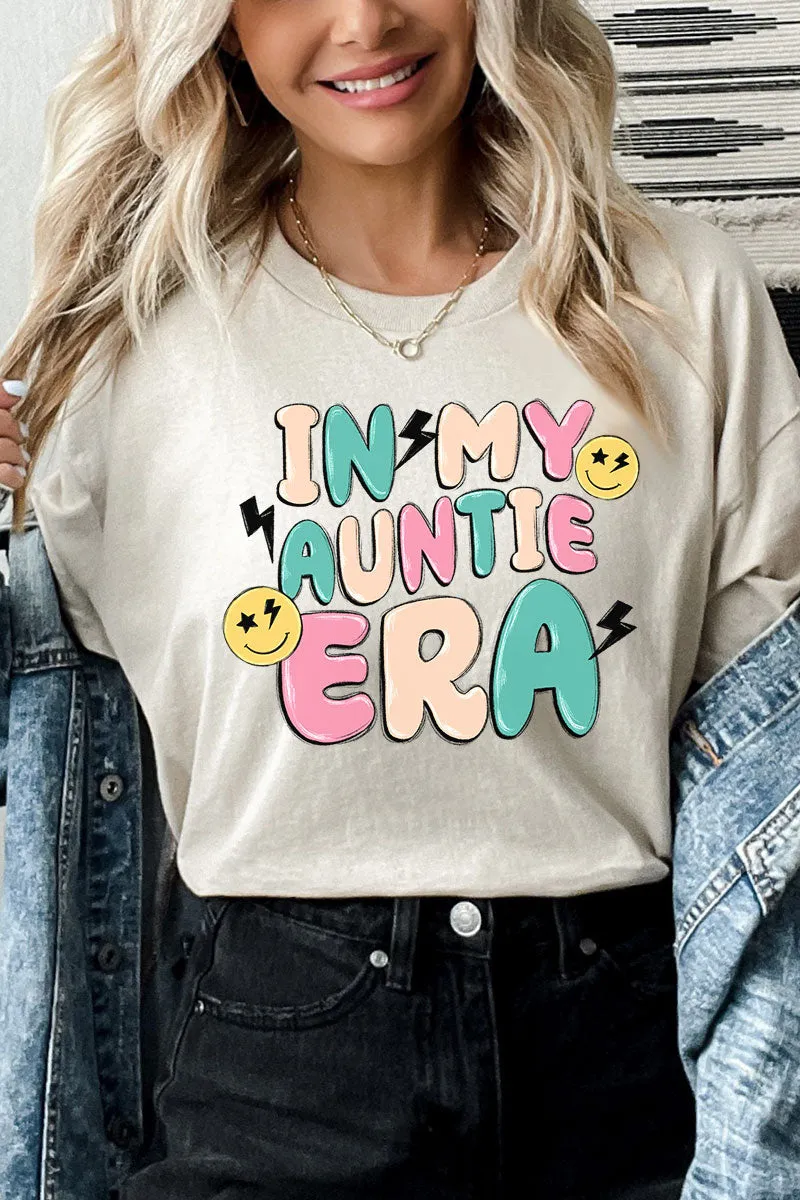 In My Auntie Era Combed Cotton T-Shirt