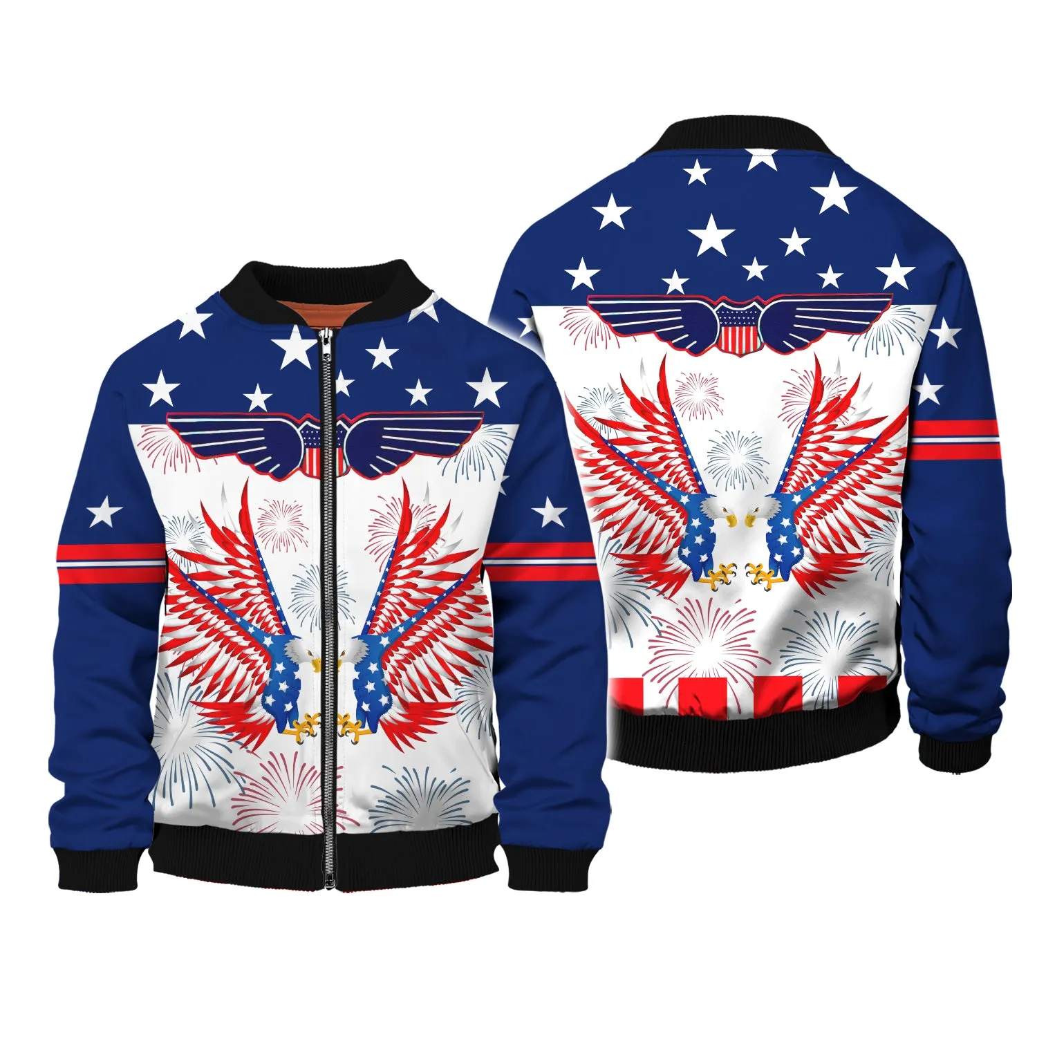 Independence Day Is Coming Ealge 3D Full Print