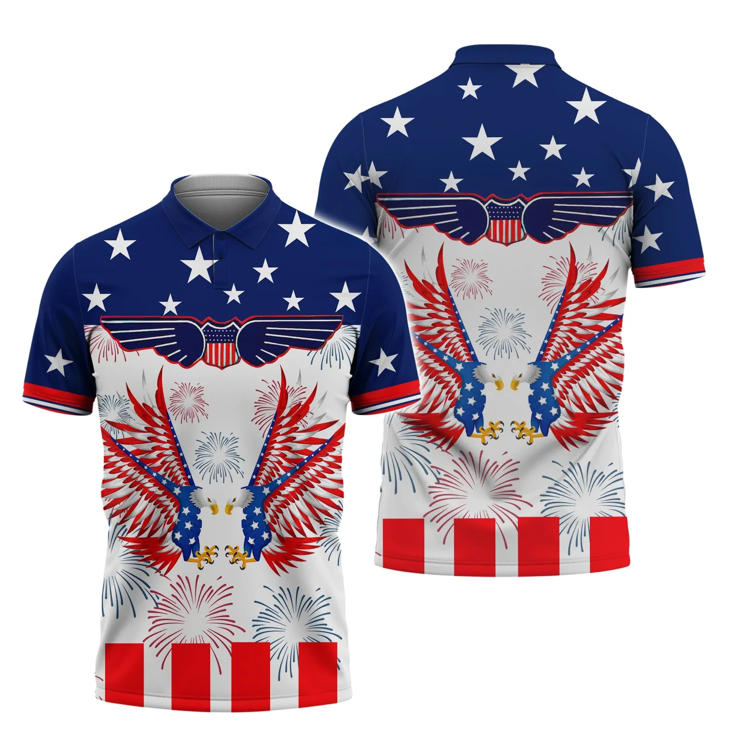Independence Day Is Coming Ealge 3D Full Print