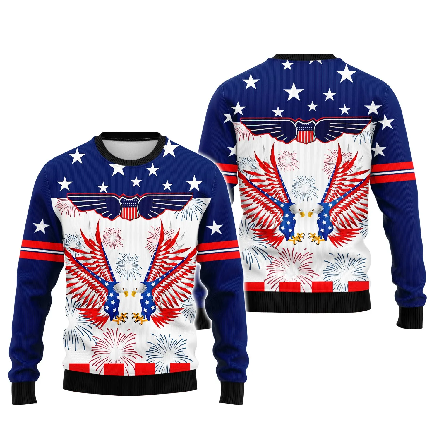 Independence Day Is Coming Ealge 3D Full Print