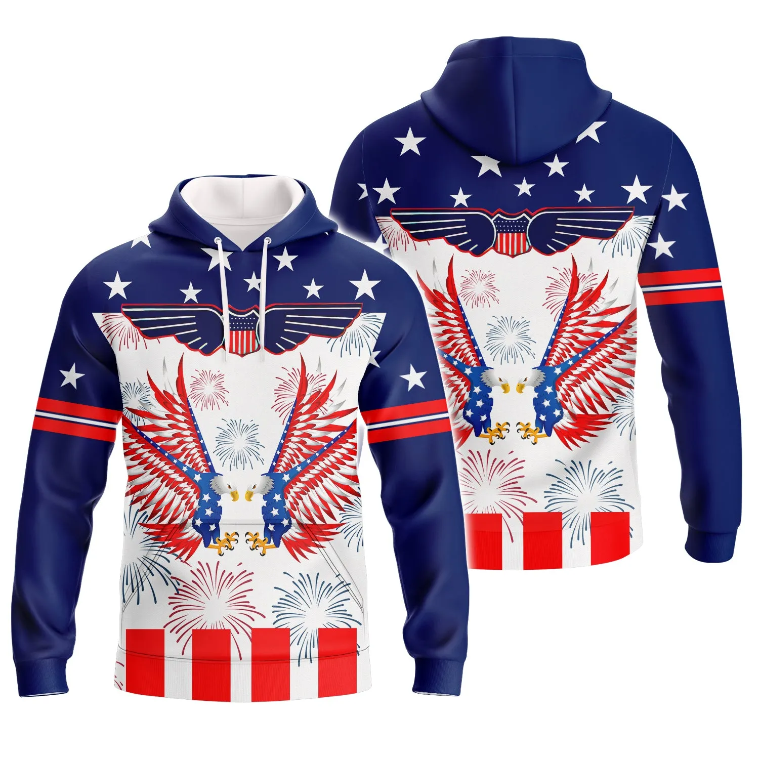 Independence Day Is Coming Ealge 3D Full Print