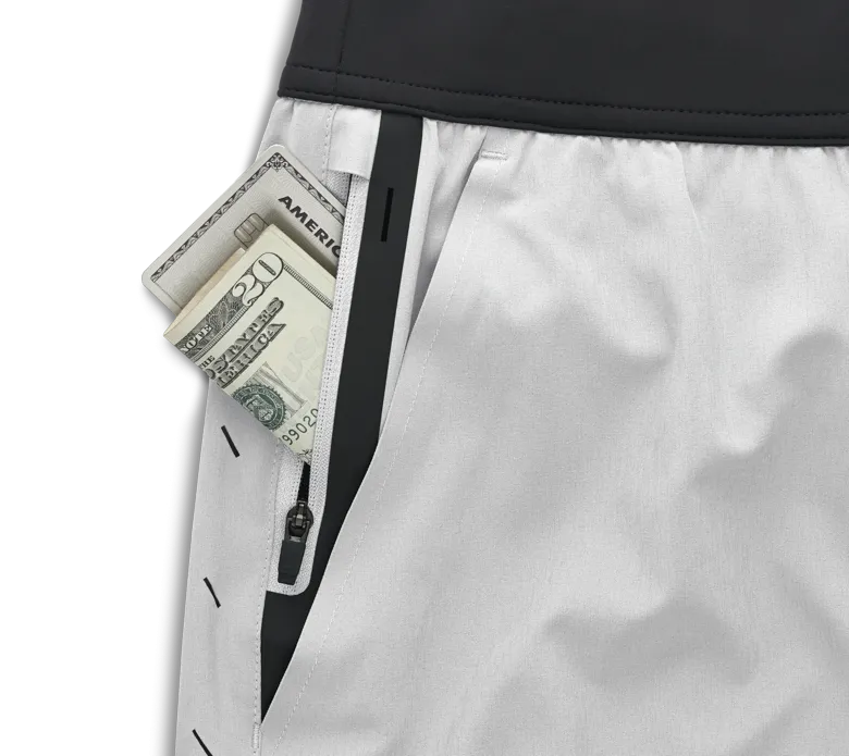 Interval Short - Light Grey / Liner