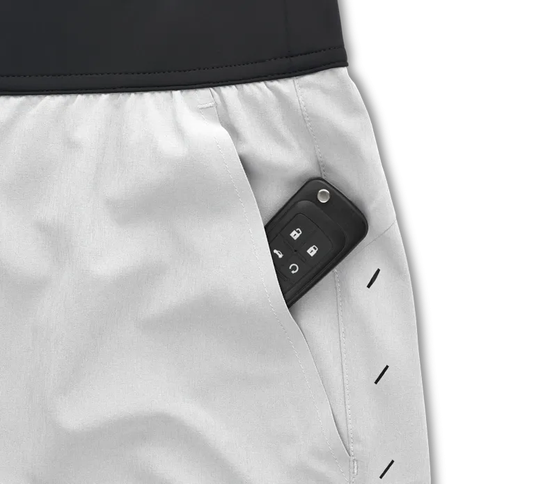 Interval Short - Light Grey / Liner
