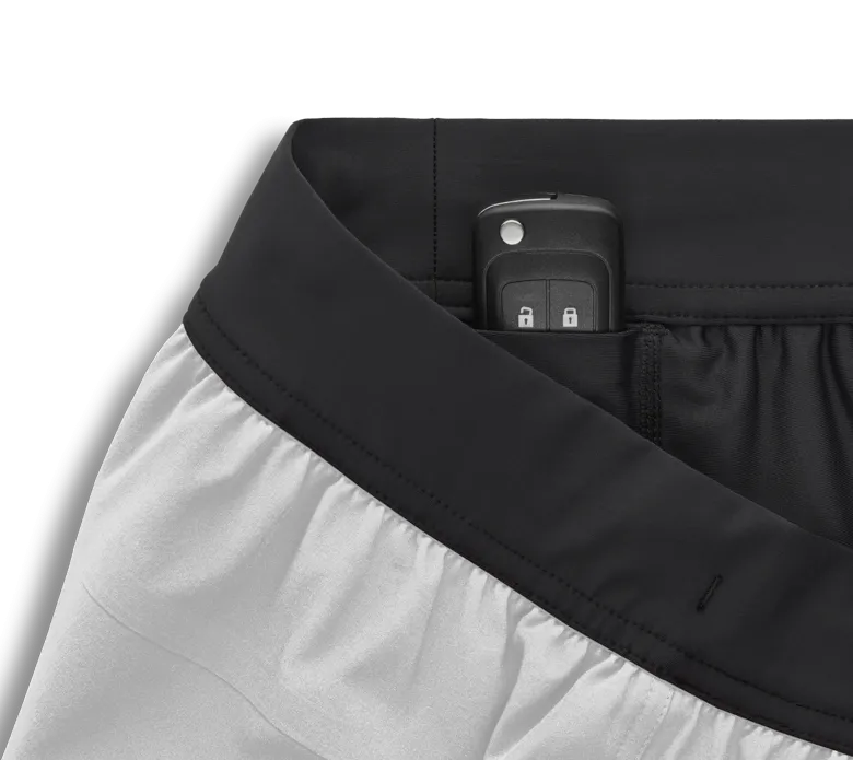 Interval Short - Light Grey / Liner
