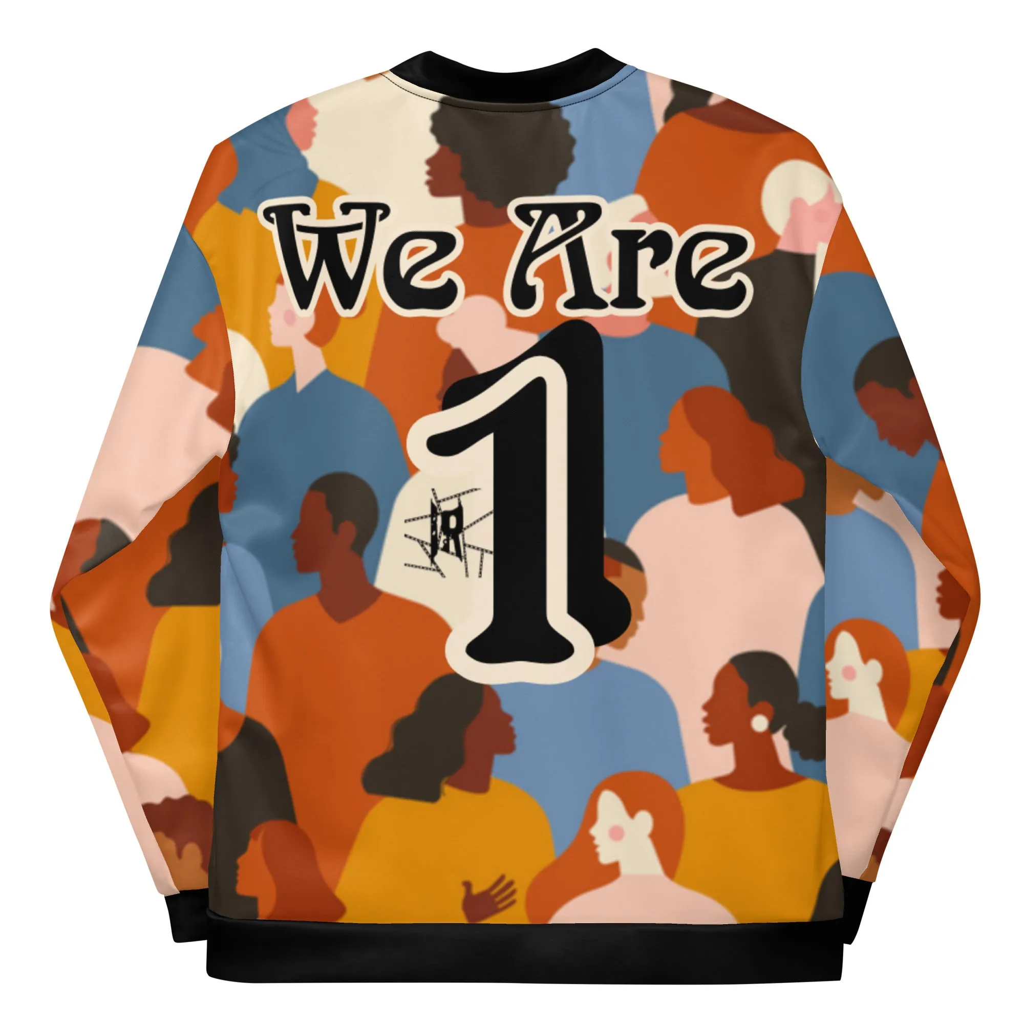 IR Unisex Bomber Jacket- United / We Are One (POD)